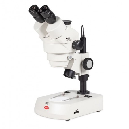 Microscope Stéréo Zoom Motic SMZ-160-TLED, LED, 0.75x-4.5x (77802)
