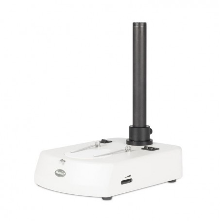 Motic Stand R2GG: Ø 25 mm søyle, Ø 76 mm hode, innfallende lys, stor scene (48300)