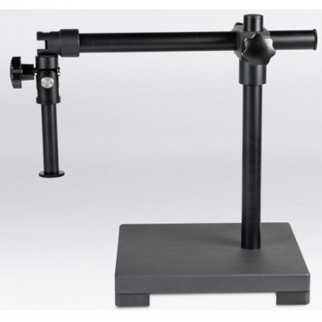 모틱 수평 암 스탠드, 베이스 플레이트, 1-암, 400mm 기둥, 기둥 헤드 홀더 (70717)