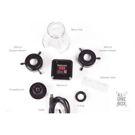 מצלמת Motic A2, צבעונית, sCMOS, 1/3.1, 2.7µm, 30fps, 2MP, USB 2.0 (76579)