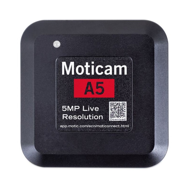 Motic Camera A5, colour, sCMOS, 1/2.8", 2µm, 30fps, 5MP, USB 2.0 (76580)