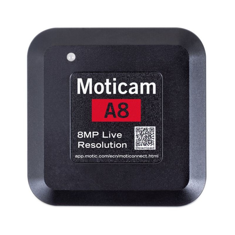 Motic Camera A8, colour, sCMOS, 1/3", 1.34µm, 30fps, 8MP, USB 2.0 (76581)