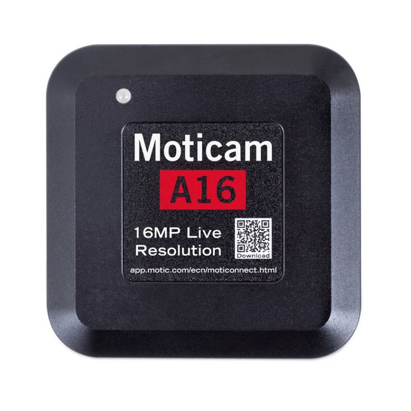 Motic Camera A16, colour, sCMOS, 1/2.3", 1.34µm, 30fps, 16MP, USB 2.0 (76582)