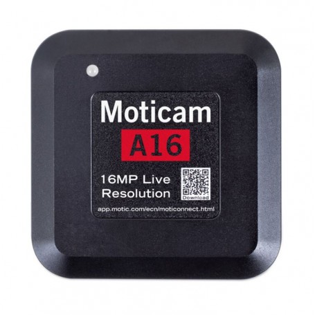 মোটিক ক্যামেরা A16, রঙিন, sCMOS, 1/2.3", 1.34µm, 30fps, 16MP, USB 2.0 (76582)
