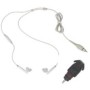 NNTN8748A Motorola Trådlöst Overt Audio Kit för Snabb PTT (Vit)
