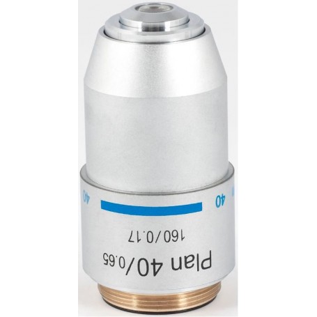 عدسة Motic Objective PL plan، آكرو، 40x/0.65، S، w.d. 0.4 مم (57069)