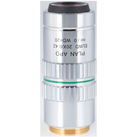 Obiektyw Motic Plan apochromat. ELWD 20X/0.420 (wd:20mm) (67687)