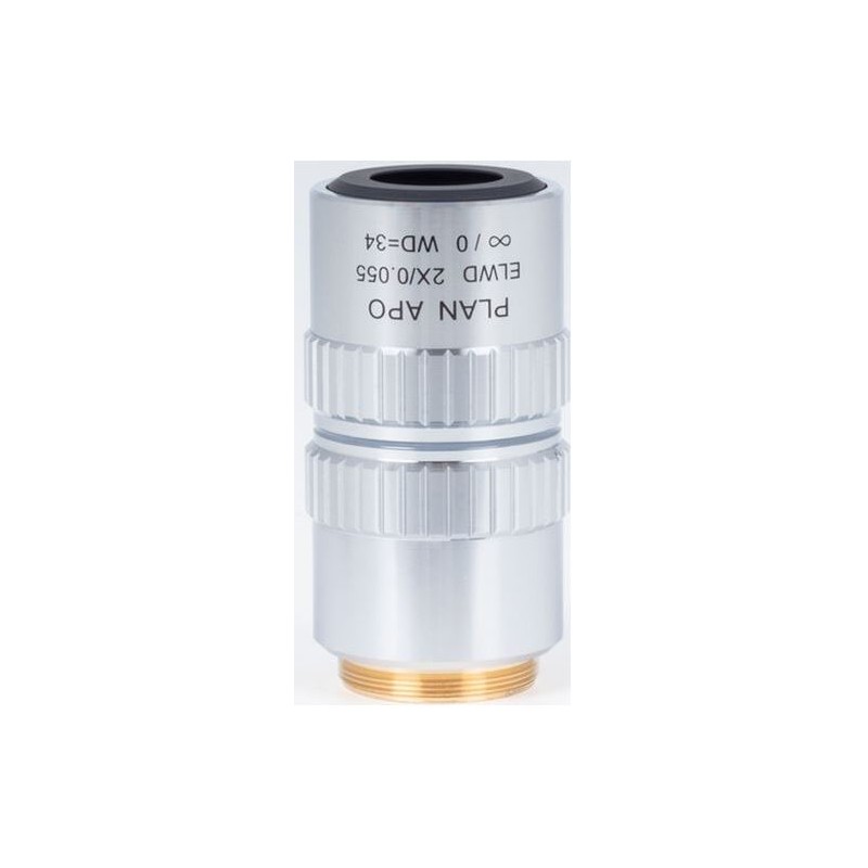 모틱 플랜 아포크로매틱. 대물렌즈 ELWD 2X/0.055 (작동 거리: 34mm) (67686)