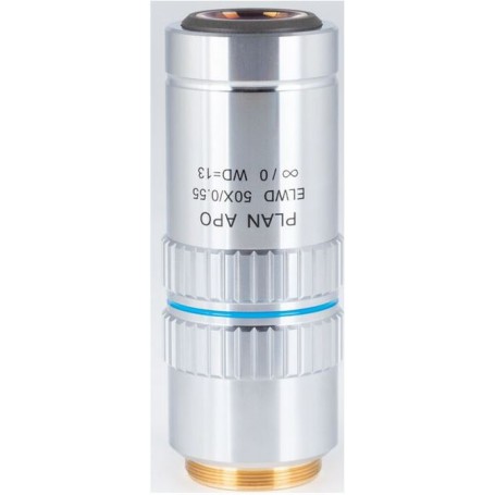 모틱 플랜 아포크로매트 대물렌즈 ELWD 50X/0.550 (작동 거리: 13mm) (67685)