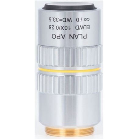 Motic 平场复消色差物镜 PA ELWD 10X/0.280 (工作距离 33.5mm) 共焦校正 (67683)