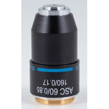 Motic 대물렌즈 ASC, 슈퍼 콘트라스트, 아크로, 60x/0.85, S w.d. 0.1 mm (70675)