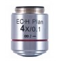 Обектив Motic EC-H PL, CCIS, план, ахроматичен, 4x/0.1, w.d. 15.9mm (BA-410 Elite) (57137)