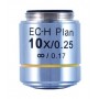 Motic CCIS planachromatic EC-H PL 10X / 0.25 (WD 17.4mm) microscope objective (45908)
