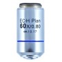 Objetiva Motic CCIS plano acromática. EC-H PL 60x/0.80 (AA 0.35mm) (45911)