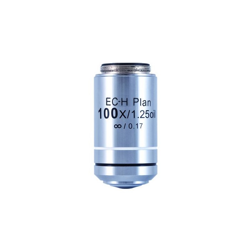 Motic Objective CCIS 플랜 아크로매트. EC-H PL 100x/1.25 (작동 거리 0.15mm) (45912)