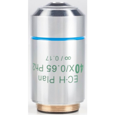 मोटिक ऑब्जेक्टिव 40X / 0.65, wd 0.5mm, CCIS, EC-H PLPH, ई-प्लान, पॉजिटिव फेज, इन्फिनिटी, S (53587)