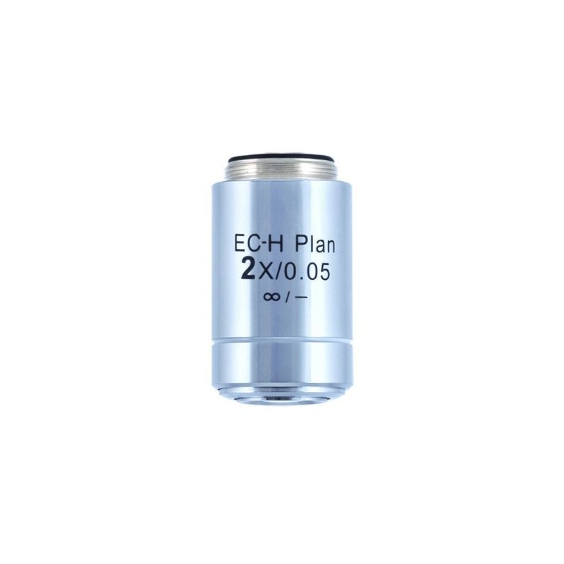 Motic CCIS planachromatic EC-H PL 2X / 00:05 (WD 7.2mm) microscope objective (45940)