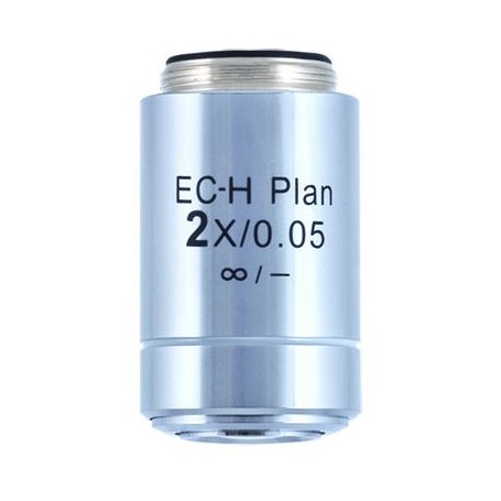 मोटिक CCIS प्लानाक्रोमैटिक EC-H PL 2X / 00:05 (WD 7.2mm) माइक्रोस्कोप ऑब्जेक्टिव (45940)