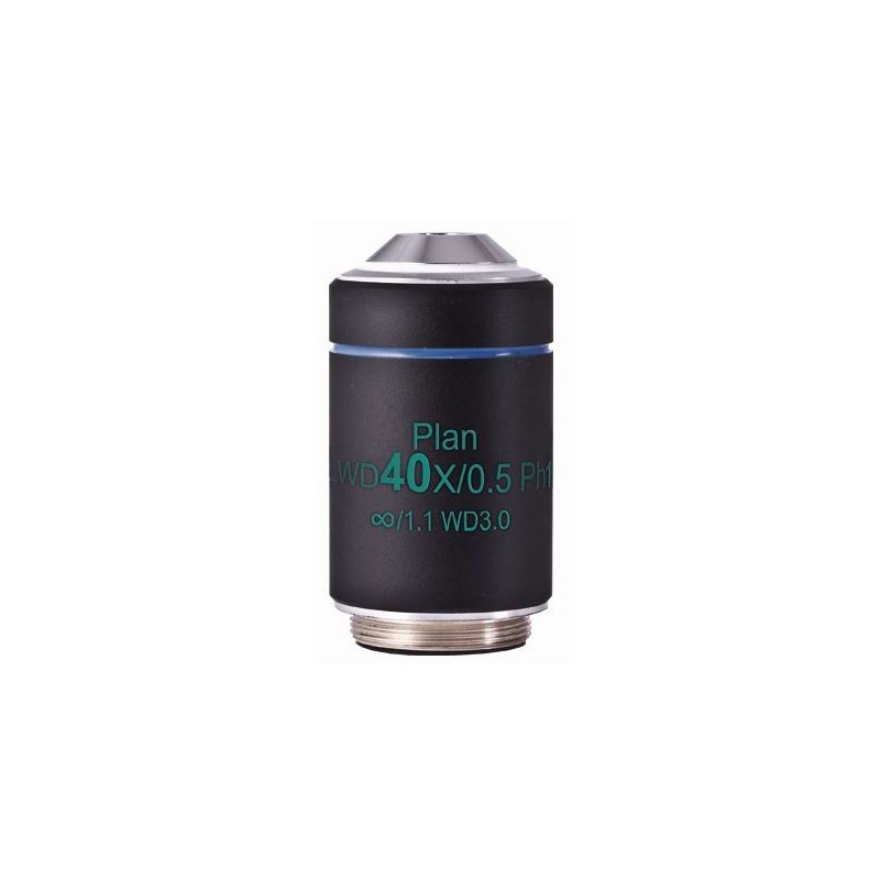 Motic 대물렌즈 LWD PL Ph, CCIS, 평면, 아크로매트, 위상차, 40x/0.5, w.d.3.0mm, Ph1 (AE2000) (57145)