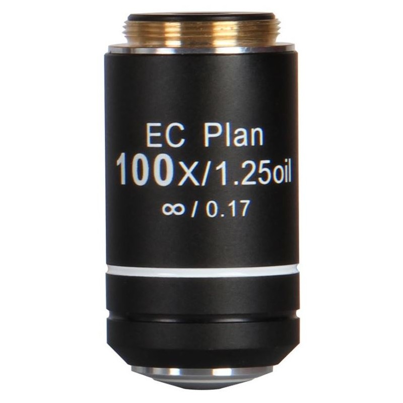 عدسی شیئی Motic مدل EC PL، CCIS، پلن، آکروماتیک، ۱۰۰x/۱.۲، S، روغنی w.d. 0.15mm (57147)