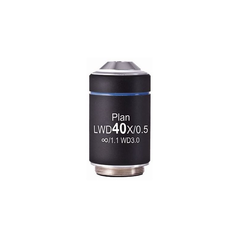 Motic Objective LWD PL, CCIS, 평면, 아크로, 40x/0.5, w.d.3.0mm (AE2000) (57149)