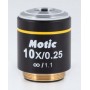 عدسة مجهر Motic PL، CCIS، بلان، آكرو، 10X/ 0.25، w.d.16.8mm (لـ AE2000) (57150)