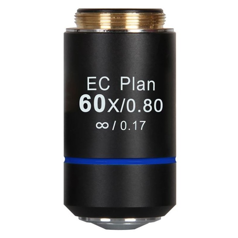 Αντικειμενικός φακός Motic EC PL, CCIS, επίπεδος, αχρωματικός, 60x/0.80, S, w.d. 0.35mm (57154)