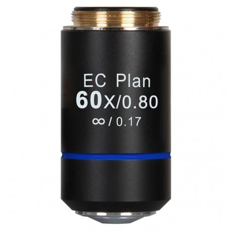 मोटिक ऑब्जेक्टिव EC PL, CCIS, प्लान, अक्रो, 60x/0.80, S, w.d. 0.35mm (57154)