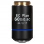 عدسی شیئی Motic EC PL، CCIS، پلن، آکرو، 60x/0.80، S، w.d. 0.35mm (57154)