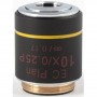 Objetivo Motic EC PL P, CCIS, plan acromático, (Libre de tensiones), 10x/0.25, w.d.17.4mm (BA-310 POL) (57156)