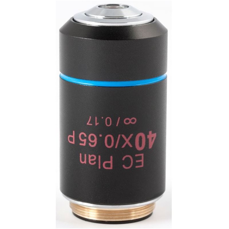 Motic Objective EC PL P, CCIS, 평면, 아크로, (무변형) 40x/0.65, S, w.d. 0.5mm (BA-310 POL) (57158)