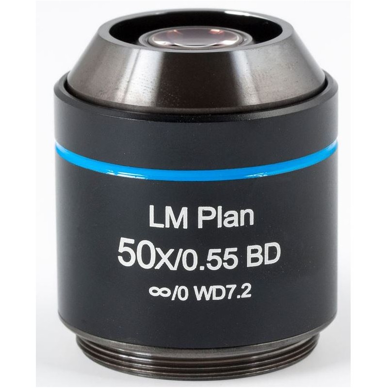Motic Objective LM BD PL, CCIS, LM, 평면, 아크로, BD, 50x/0.55, w.d.7.2mm (AE2000 MET) (57163)