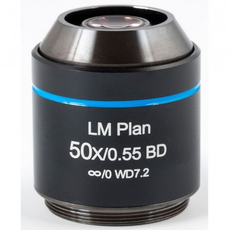 मोटिक ऑब्जेक्टिव LM BD PL, CCIS, LM, प्लान, अक्रो, BD, 50x/0.55, w.d.7.2mm (AE2000 MET) (57163)