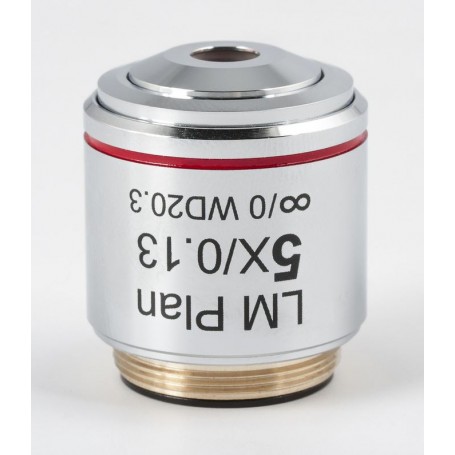 मोटिक ऑब्जेक्टिव CCIS LM प्लान अक्रोमैटिक ऑब्जेक्टिव LM PL 5X/0.13 (WD 20.3mm) (48417)