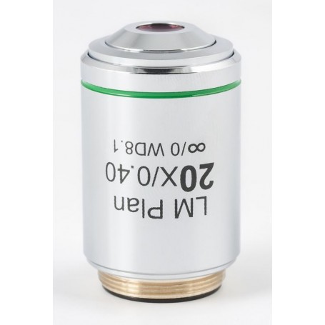 मोटिक ऑब्जेक्टिव ऑब्जेक्टिव, CCIS अक्रोमैट। LM PL 20x/0.4 (AA 8.1mm) (48419)
