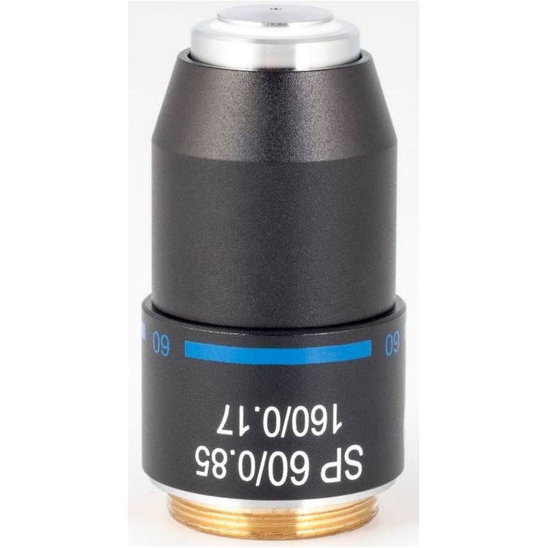 Motic Objective SP 세미플랜 아크로, 60X/0.85, S, 작업 거리 0.1mm (RedLine200) (57174)