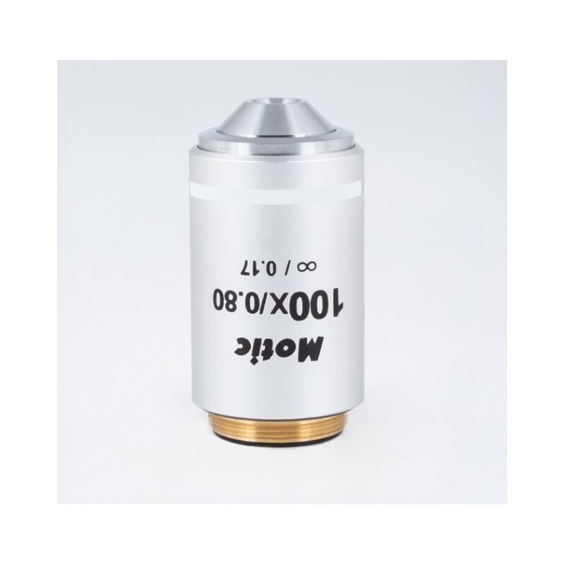 Motic 대물렌즈 CCIS 플랜 아크로매틱 UC PL 100x/0.8, S-Dry (작동 거리 1.7mm) (75952)
