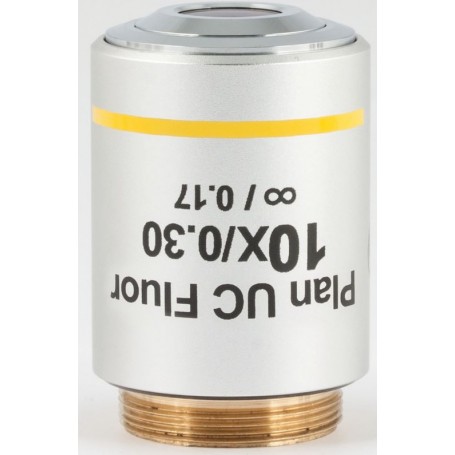 मोटिक ऑब्जेक्टिव 10X / 0.30, wd 11.7mm, CCIS, PL UC FL, प्लान, फ्लुओ, इन्फिनिटी (53597)