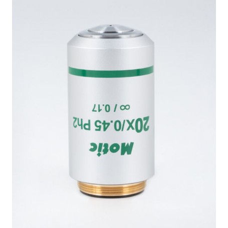 मोटिक ऑब्जेक्टिव 20X / 0.45, wd 0.8mm, CCIS, UC प्लान, पॉजिटिव फेज Ph2, इन्फिनिटी (75949)