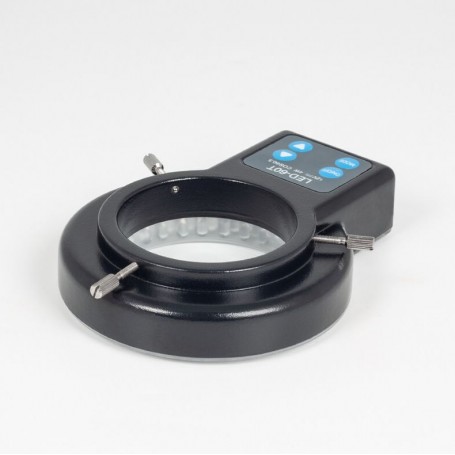 Lampu cincin Motic, lampu cincin LED tersegmentasi 60T yang dapat diredupkan, 6500ºK (62542)