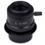 모틱 카메라 어댑터 0.45x, C-마운트, 포커스, 1/3" (57392)