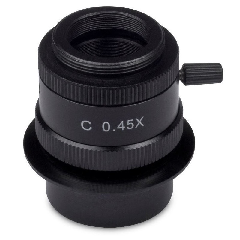 Motic Camera adaptor 0.45x, C-Mount, focus, 1/3" (57392)