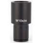 モティック マイクロメーター接眼レンズ WF10X/20mm、10mm /100、十字線 (RedLine200) (57256)
