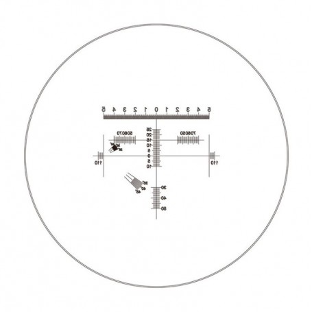 Motic WF10X/23mm, mikrometarski okular za analizu proporcija dijamanata (57394)