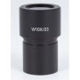 Motic WF10X/23mm 測定接眼レンズ、スケール（140分割で14mm）および十字線（57372）