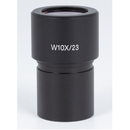 मोटिक WF10X/23mm मापने वाला आईपीस, स्केल (140 विभाजनों में 14mm) और क्रॉस हेयर्स (57372)