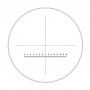 Motic WF10X/23mm measuring eyepiece, scale (14mm in 140 divisions) and cross hairs (57372)
