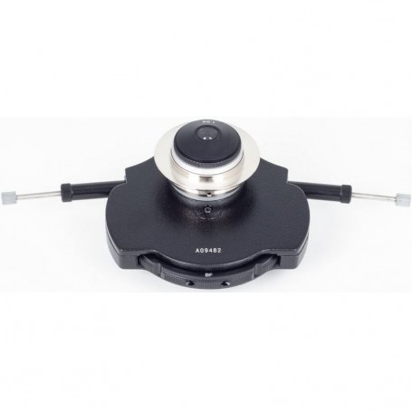 Kondensor Rotary Motic 5x, 1.25 N.A. Kondensor Abbe, untuk kontras fase: Ph 10X, 20X, 40X, 100X dan medan terang (67717)