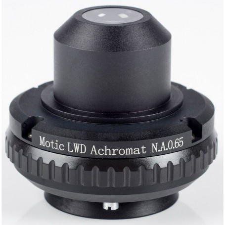 मोटिक कंडेंसर, N.A. 0.65, wd 10.8mm, एलडब्ल्यूडी, अक्रोमैटिक, आईरिस डायफ्राम (BA410E, BA310 माइक्रोस्कोप) (53607)