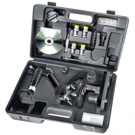 Conjunto de microscópio USB National Geographic, 40X-1024X (incluindo estojo) (52342)